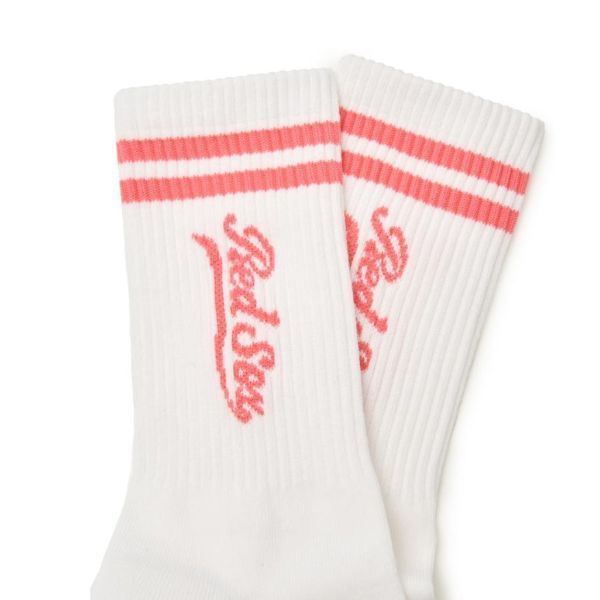 Tất MLB Varsity Cursive Boston Red Sox Socks 3ASOMV34N-43PKS Màu Hồng - Thời trang - Vua Hàng Hiệu