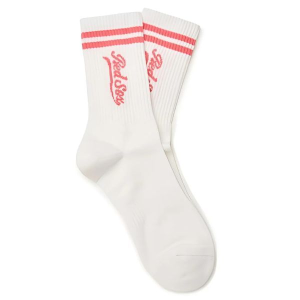 Tất MLB Varsity Cursive Boston Red Sox Socks 3ASOMV34N-43PKS Màu Hồng - Thời trang - Vua Hàng Hiệu