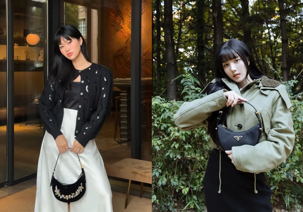 Top 10 túi xách hình bán nguyệt đẹp, đang 