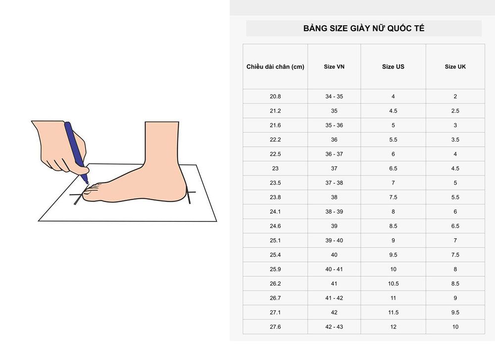 Chân 26cm đi giày size bao nhiêu? Cách gợi ý lý tưởng size giày chuẩn