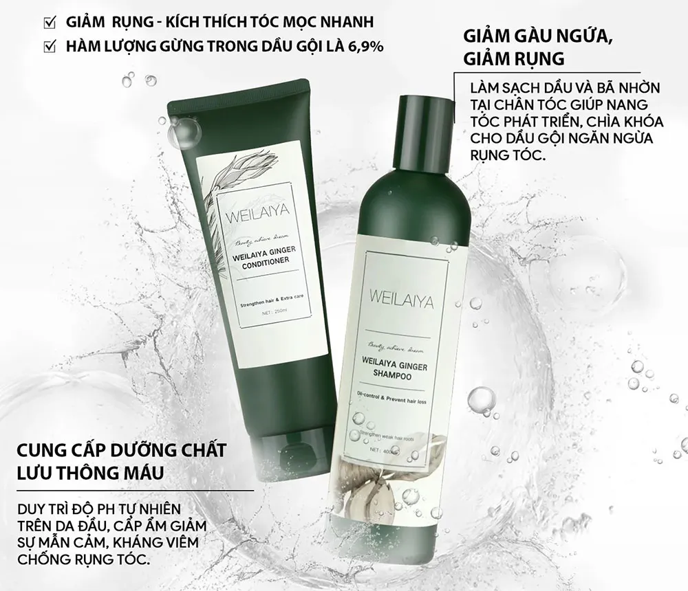 Dầu gội gừng có tác dụng gì? Top 3 dầu gội gừng được đánh giá tốt