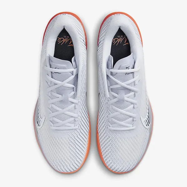 Giày Thể Thao Tennis/Pickleball Nam Nike Court Air Zoom Vapor 11 Electric FV2276-900 Màu Trắng Cam Size 45 - Giày - Vua Hàng Hiệu