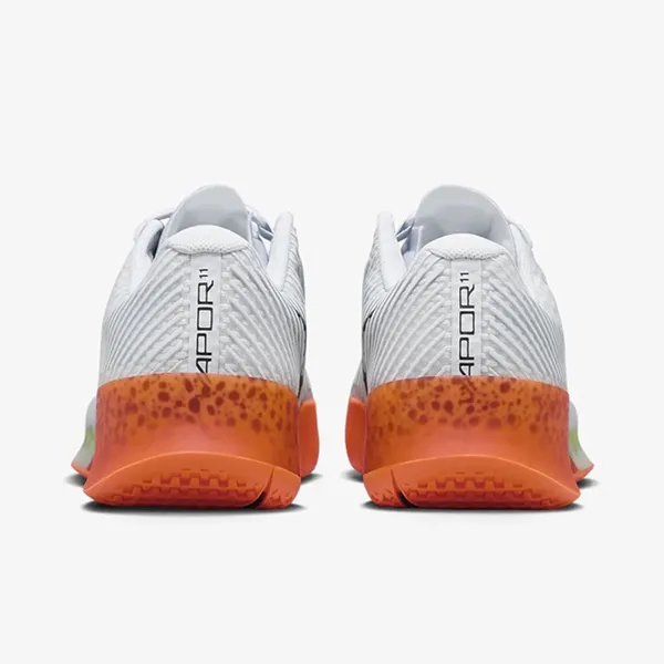Giày Thể Thao Tennis/Pickleball Nam Nike Court Air Zoom Vapor 11 Electric FV2276-900 Màu Trắng Cam Size 45 - Giày - Vua Hàng Hiệu