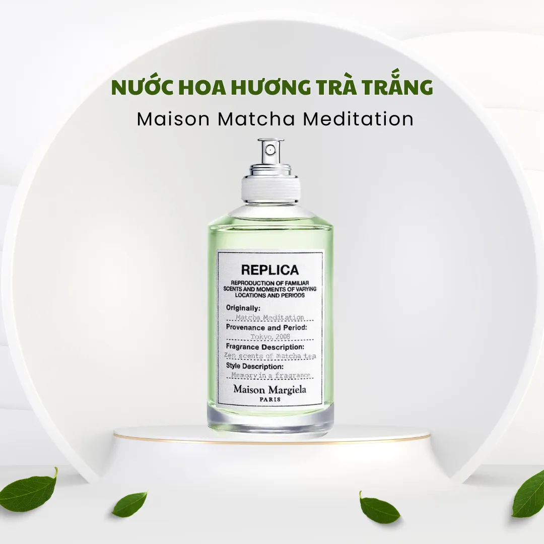 Top 5 chai nước hoa hương trà trắng thanh khiết