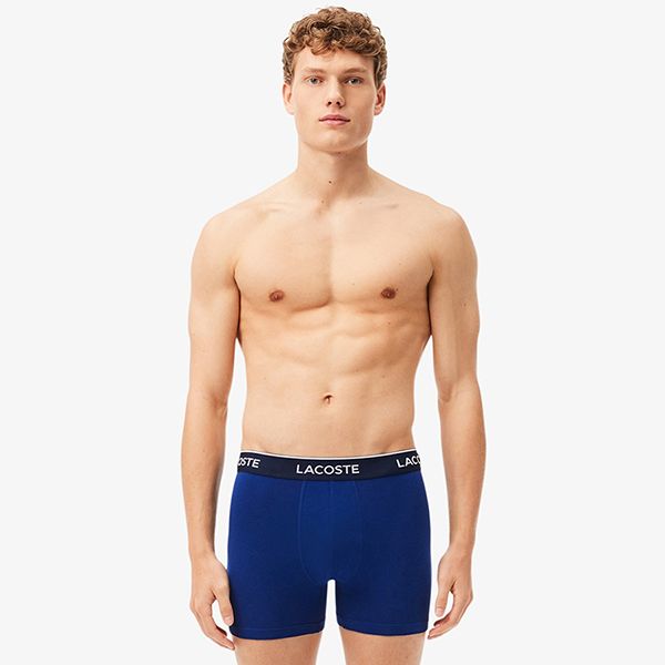 Set 3 Quần Lót Nam Lacoste Men's 3-Pack Stretch Cotton Boxer Briefs 6H3420 51 W64 Phối Màu Size L - Thời trang - Vua Hàng Hiệu