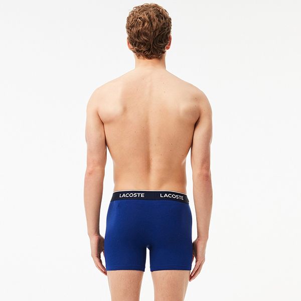 Set 3 Quần Lót Nam Lacoste Men's 3-Pack Stretch Cotton Boxer Briefs 6H3420 51 W64 Phối Màu Size L - Thời trang - Vua Hàng Hiệu