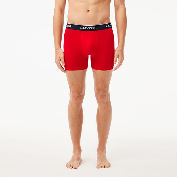 Set 3 Quần Lót Nam Lacoste Men's 3-Pack Stretch Cotton Boxer Briefs 6H3420 51 W64 Phối Màu Size L - Thời trang - Vua Hàng Hiệu