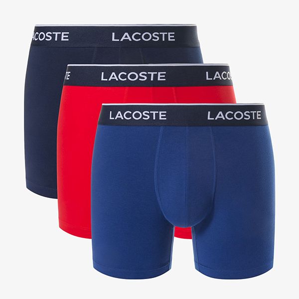 Set 3 Quần Lót Nam Lacoste Men's 3-Pack Stretch Cotton Boxer Briefs 6H3420 51 W64 Phối Màu Size L - Thời trang - Vua Hàng Hiệu