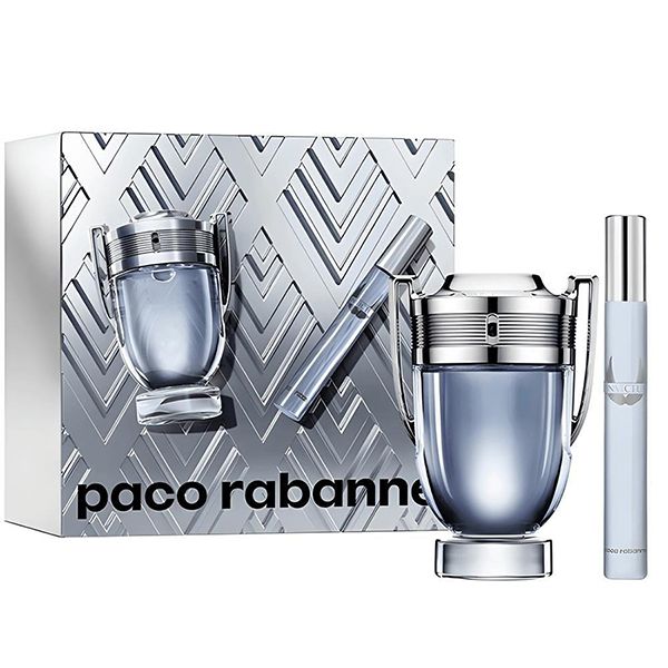 Set Nước Hoa Nam Paco Rabanne Invictus Set 2 Món (EDT 50ml + Mini 10ml) - Nước hoa - Vua Hàng Hiệu