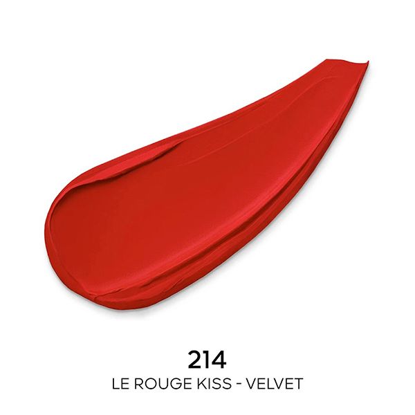 Son Guerlain Rouge G Velvet 214 Le Rouge Kiss Màu Đỏ Ruby - Son Môi - Vua Hàng Hiệu
