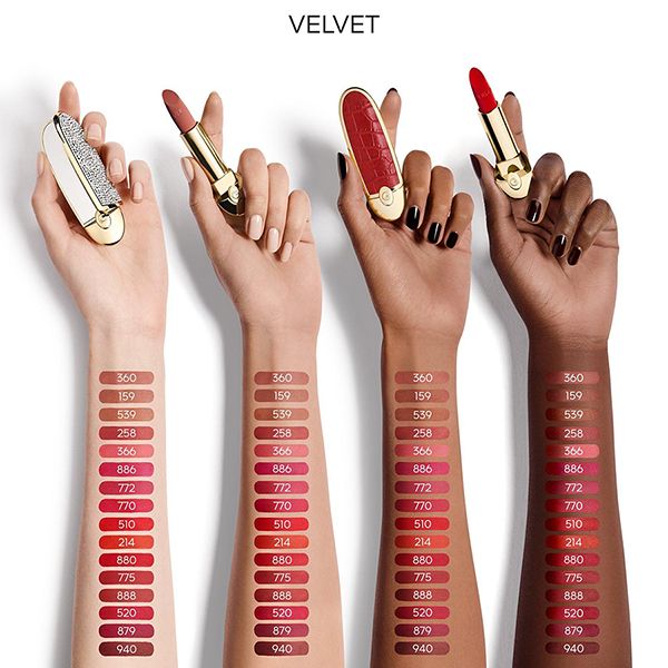 Son Guerlain Rouge G Velvet Lipstick Refill 770 Le Rouge Grenadine Màu Đỏ Hồng - Son Môi - Vua Hàng Hiệu