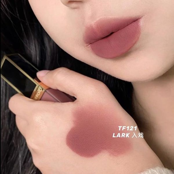Son Kem Tom Ford Liquid Lip Luxe Matte 121 Lark Màu Hồng Đất - Son Môi - Vua Hàng Hiệu