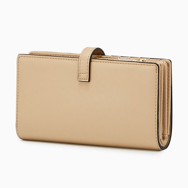 Ví Nữ Lyn Re-Edit Lucky Semi Long Wallets LL25CWS019 Màu Be - Túi xách - Vua Hàng Hiệu