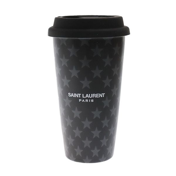 Bình Nước Yves Saint Laurent YSL Ceramic Màu Đen - Cốc - Vua Hàng Hiệu