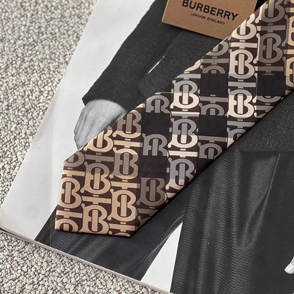 Cà Vạt Nam Burberry 80482581 Màu Nâu Đen - Thời trang - Vua Hàng Hiệu