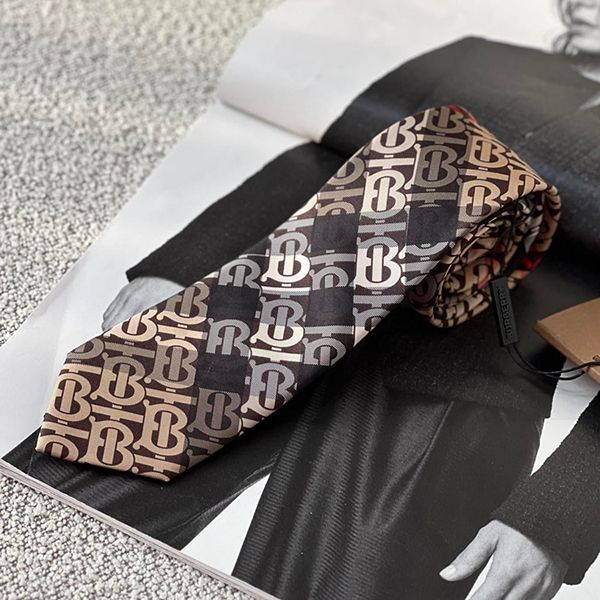 Cà Vạt Nam Burberry 80482581 Màu Nâu Đen - Thời trang - Vua Hàng Hiệu