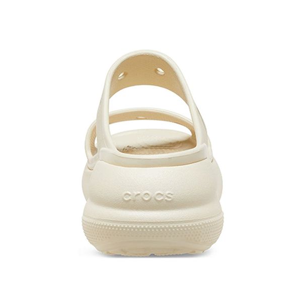 Dép Unisex Crocs Classic Crush Sandals Bone 207670-2Y2 Màu Kem Size W7 - Dép - Vua Hàng Hiệu