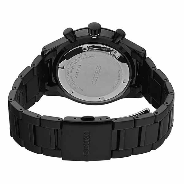 Đồng Hồ Nam Seiko Chronograph Quartz Black Dial Men Watch SSB415P1 Màu Đen - Đồng hồ - Vua Hàng Hiệu