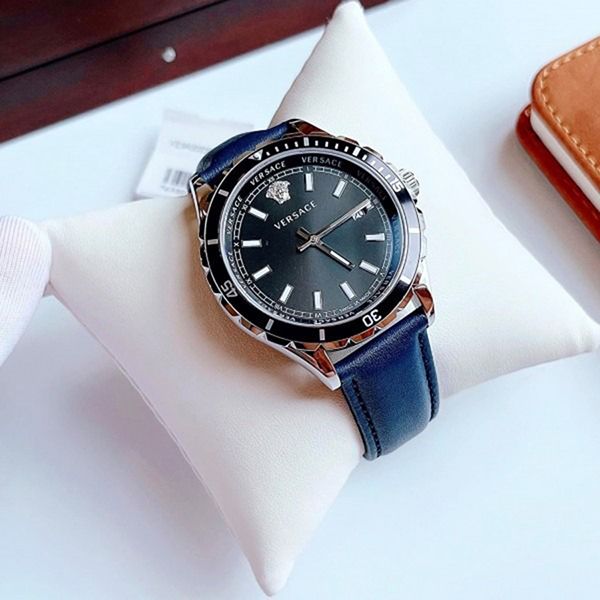 Đồng Hồ Nam Versace Quartz VE3A00220 Màu Xanh Đen - Đồng hồ - Vua Hàng Hiệu