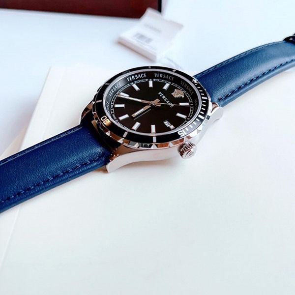 Đồng Hồ Nam Versace Quartz VE3A00220 Màu Xanh Đen - Đồng hồ - Vua Hàng Hiệu