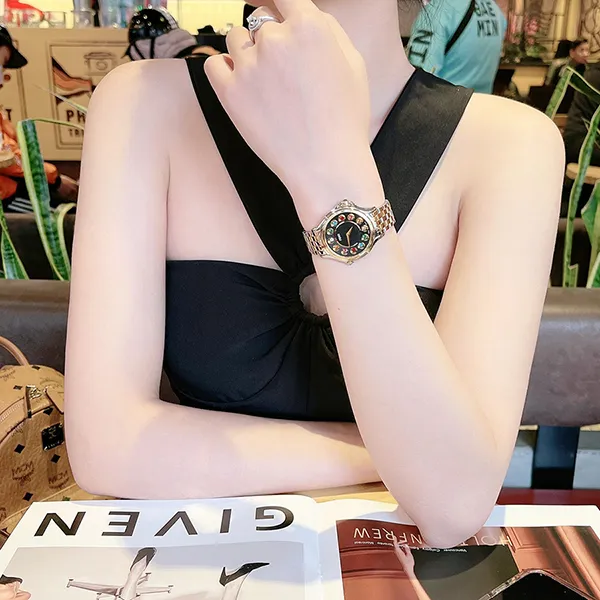 Đồng Hồ Nữ Fendi Crazy Carats F107021000B2T05 Màu Vàng Bạc - Đồng hồ - Vua Hàng Hiệu