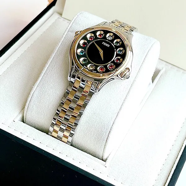 Đồng Hồ Nữ Fendi Crazy Carats F107021000B2T05 Màu Vàng Bạc - Đồng hồ - Vua Hàng Hiệu