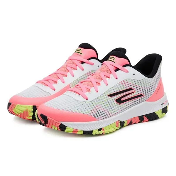Giày Pickleball Nam Skechers Viper Court Pro 246069/WMLT Màu Hồng Trắng Size 41 - Giày - Vua Hàng Hiệu