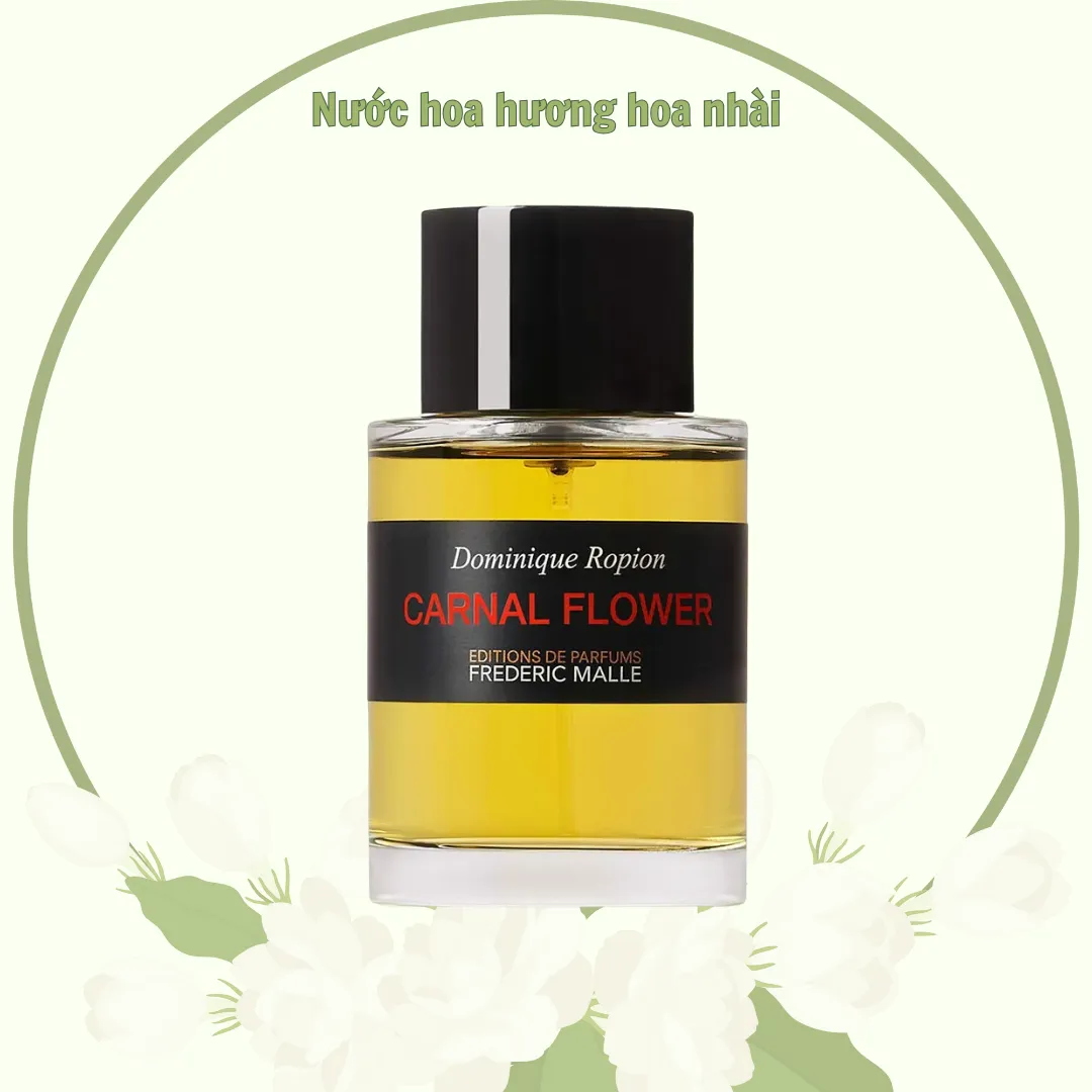 Top 10 chai nước hoa mùi nhài thơm nhẹ nhàng nữ tính
