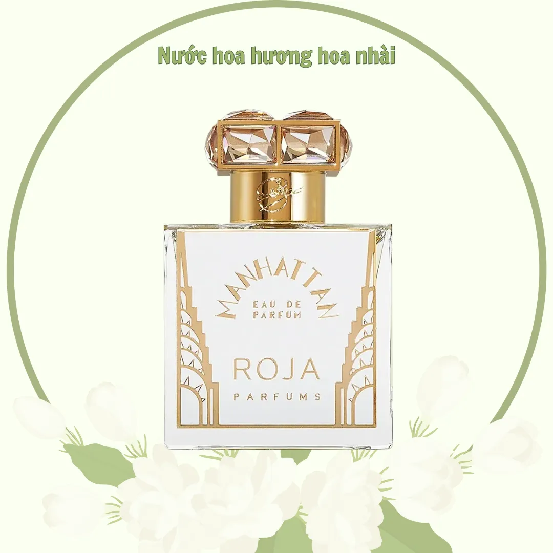 Top 10 chai nước hoa mùi nhài thơm nhẹ nhàng nữ tính
