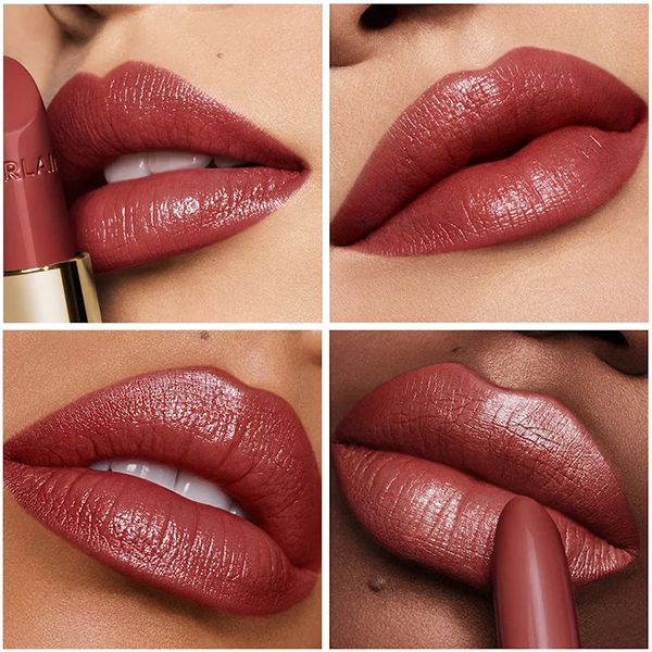 Son Guerlain Rouge G Satin 03 Le Nude Intense Màu Hồng Nâu (Kèm Case) - Son Môi - Vua Hàng Hiệu