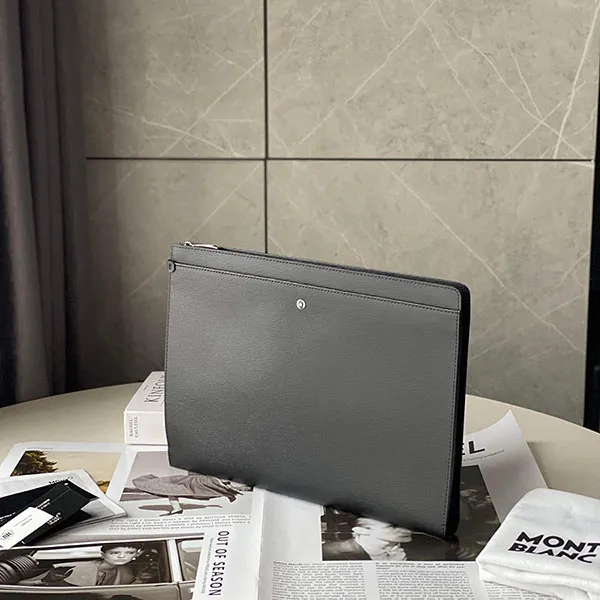 Túi Cầm Tay Nam Montblanc Westside Portfolio Briefcase 116377 Màu Đen - Túi xách - Vua Hàng Hiệu