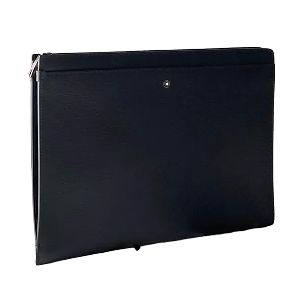Túi Cầm Tay Nam Montblanc Westside Portfolio Briefcase 116377 Màu Đen - Túi xách - Vua Hàng Hiệu