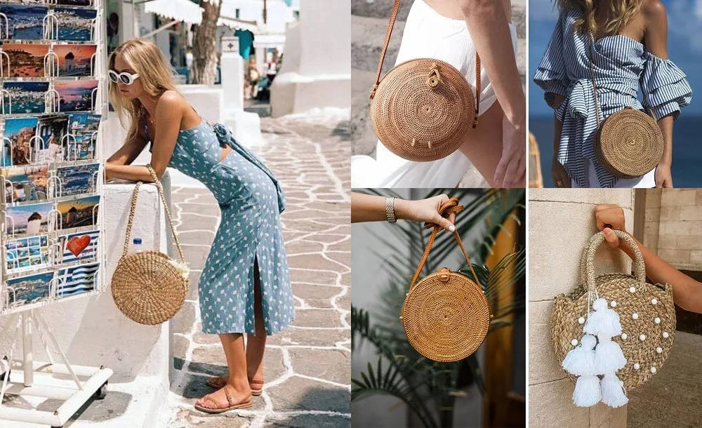 Top 7 túi cói đi biển đẹp, thời thượng cho nàng mùa hè năm nay