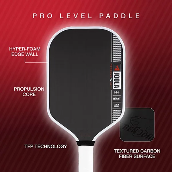 Vợt Pickleball Joola Perseus Gen 4 Màu Đen Size 14mm - Pickleball - Vua Hàng Hiệu