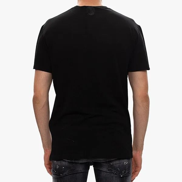 Áo Phông Nam Dsquared2 DSQ2 Milano Italy Tshirt S74GD0730 Màu Đen Size M - Thời trang - Vua Hàng Hiệu