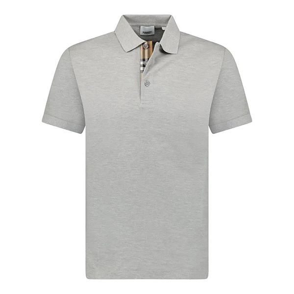 Áo Polo Nam Burberry Hartford Embroidery Check Shirt Màu Xám Size S - Thời trang - Vua Hàng Hiệu