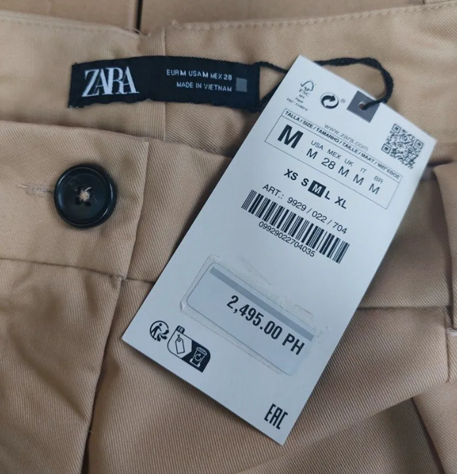 5 cách phân biệt quần áo Zara thật giả nhanh và chính xác - 2