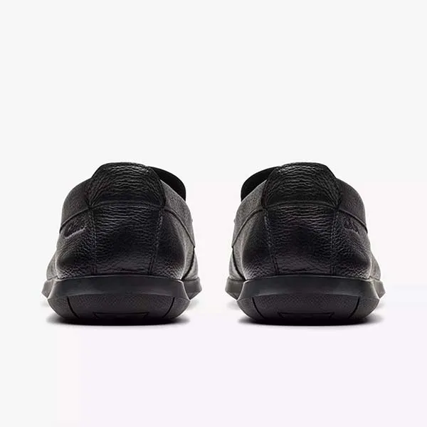 Giày Lười Da Nam Clarks FLX STP Màu Đen Size 40 - Giày - Vua Hàng Hiệu