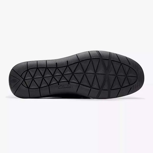 Giày Lười Da Nam Clarks FLX STP Màu Đen Size 40 - Giày - Vua Hàng Hiệu