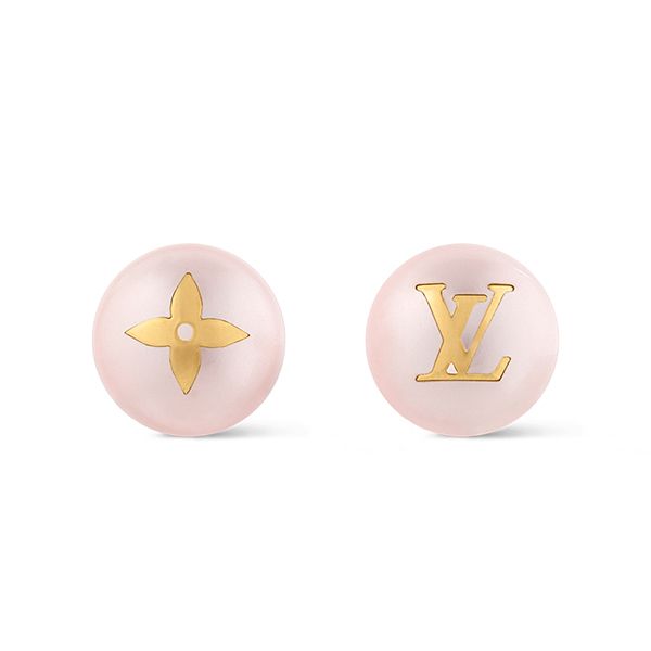 Khuyên Tai Nữ Louis Vuitton LV M02394 My Mix Pearl Màu Hồng Vàng - Trang sức - Vua Hàng Hiệu