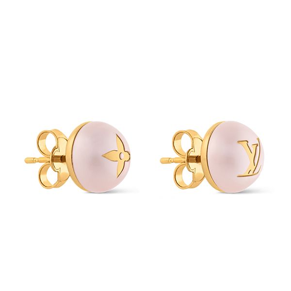Khuyên Tai Nữ Louis Vuitton LV M02394 My Mix Pearl Màu Hồng Vàng - Trang sức - Vua Hàng Hiệu