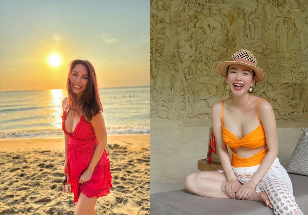 Top 9 kiểu váy đi biển cho mẹ bầu che bụng, tôn dáng nên sở hữu