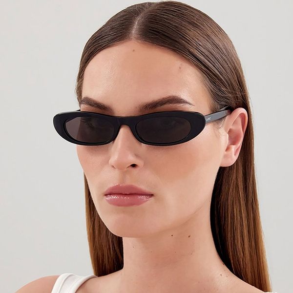 Kính Mát Nữ Yves Saint Laurent YSL Sunglasses SL 557 SHADE01 Màu Xám/Đen - Kính mắt - Vua Hàng Hiệu