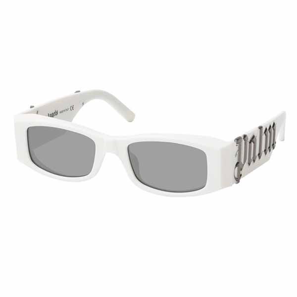 Kính Mát Palm Angels ANGEL PERI007 0172 Sunglasses Màu Xám Trắng - Kính mắt - Vua Hàng Hiệu