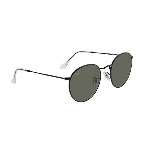 Kính Mát Unisex Rayban Round Metal Legend Green Classic G-15 Round Sunglasses RB3447 919931 53 Màu Xanh Lá - Kính mắt - Vua Hàng Hiệu