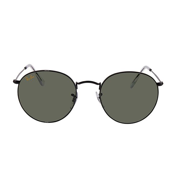Kính Mát Unisex Rayban Round Metal Legend Green Classic G-15 Round Sunglasses RB3447 919931 53 Màu Xanh Lá - Kính mắt - Vua Hàng Hiệu