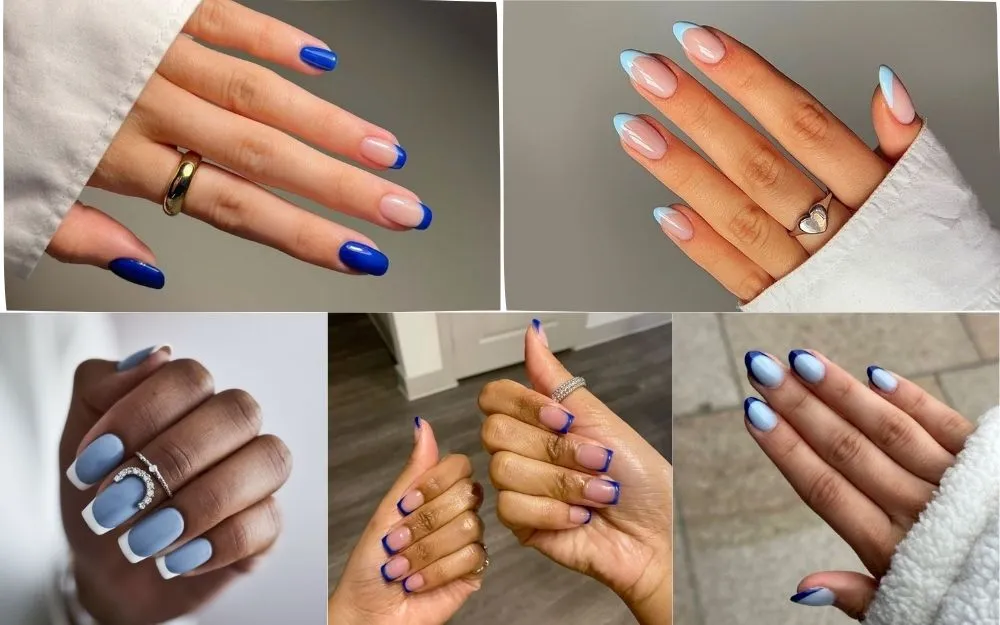 Tổng Hợp 150+ Mẫu Nail Màu Xanh Dương Hot Trend 2025
