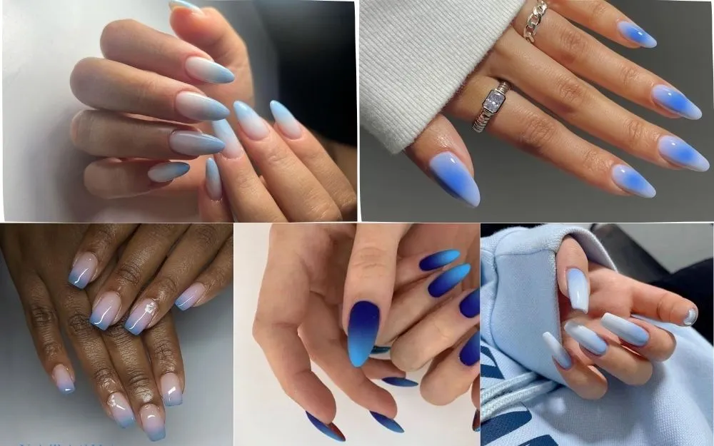 Tổng Hợp 150+ Mẫu Nail Màu Xanh Dương Hot Trend 2025