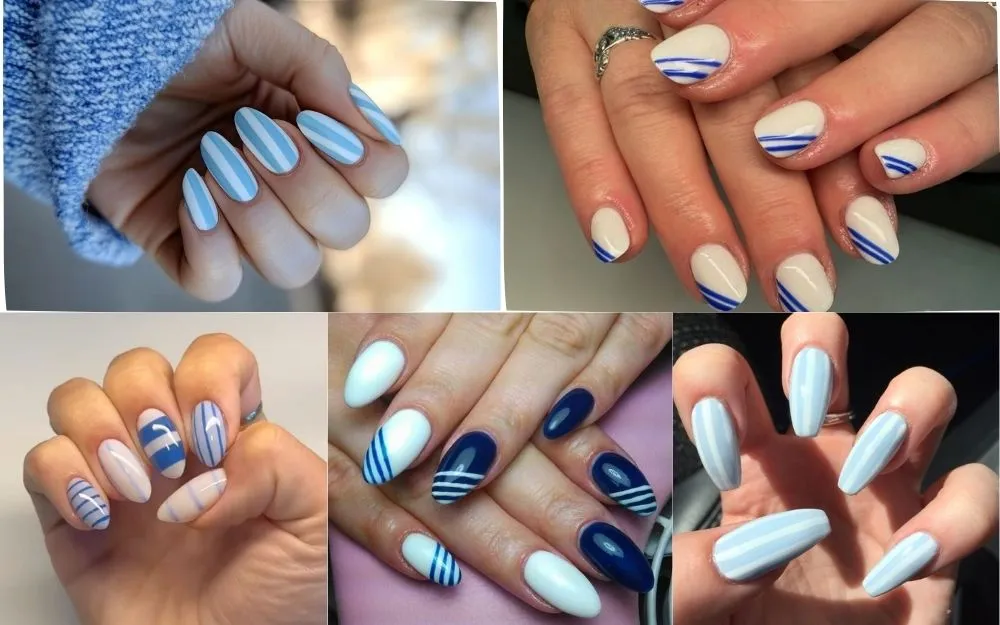 Tổng Hợp 150+ Mẫu Nail Màu Xanh Dương Hot Trend 2025