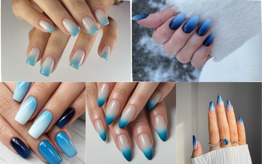 Tổng Hợp 150+ Mẫu Nail Màu Xanh Dương Hot Trend 2025